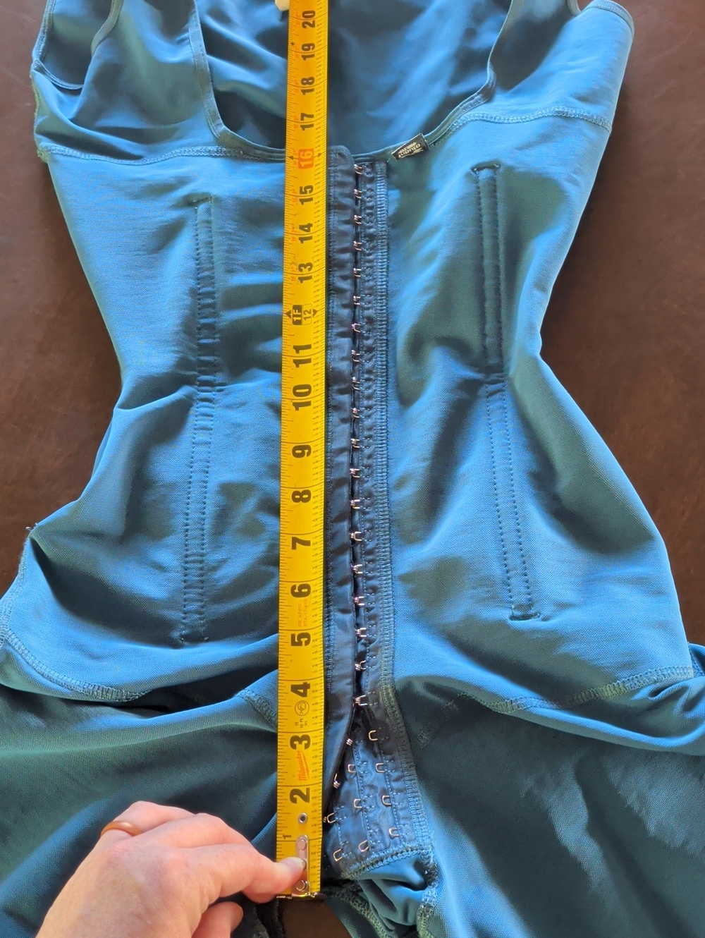 Tributo Faja BBL Garment Shapewear Compression Bodysuit Blue - Picture 13 of 13